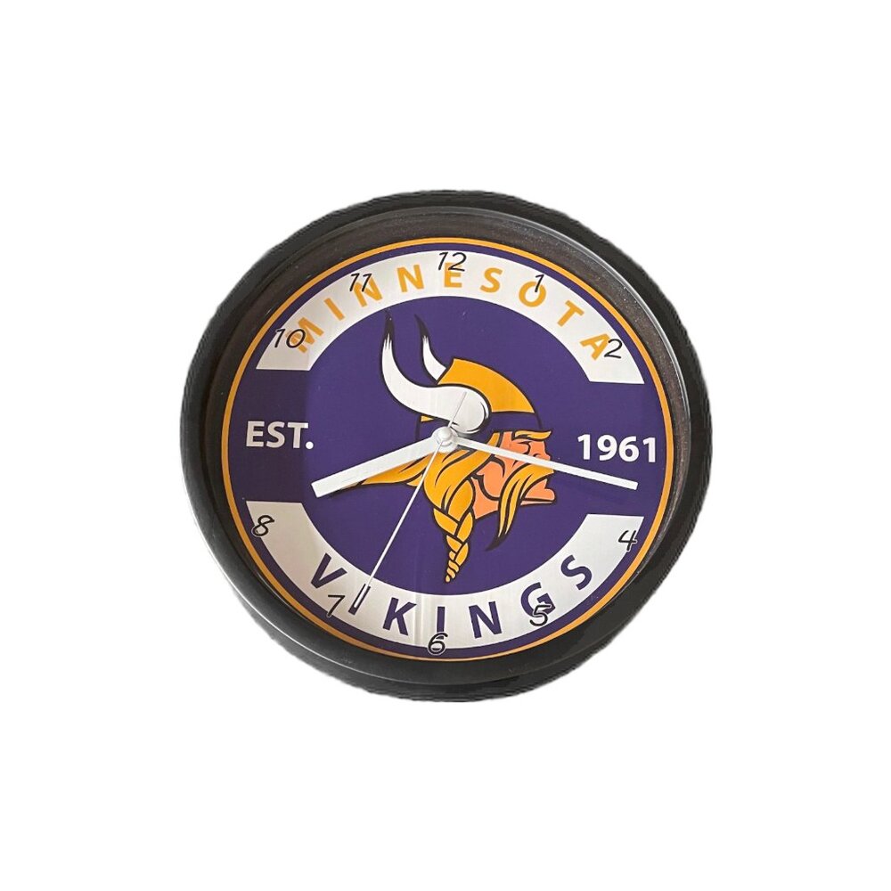 Minnesota Vikings 9" Wall Clock